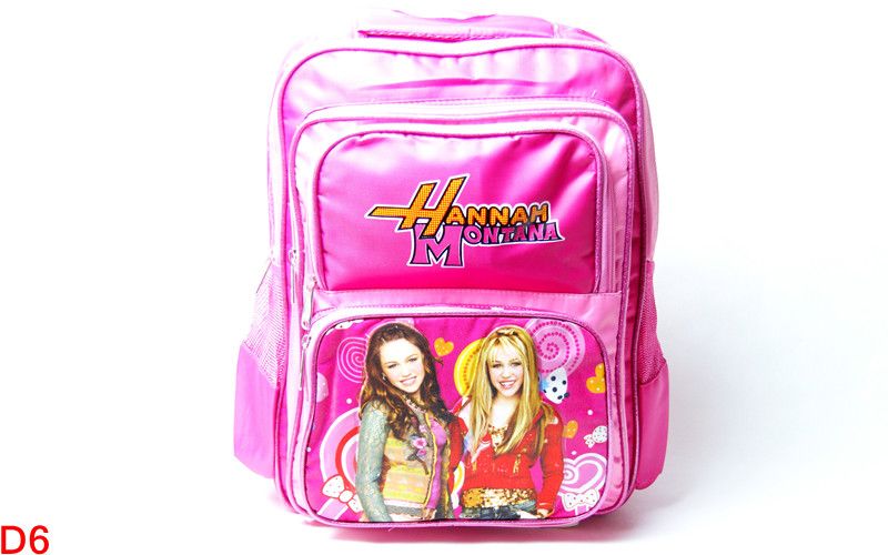 BNWT Girls Disney Hannah Montana Miley Cyrus Backpack School Travelling